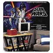 Star Wars Classic Chair Rail Wall Mural